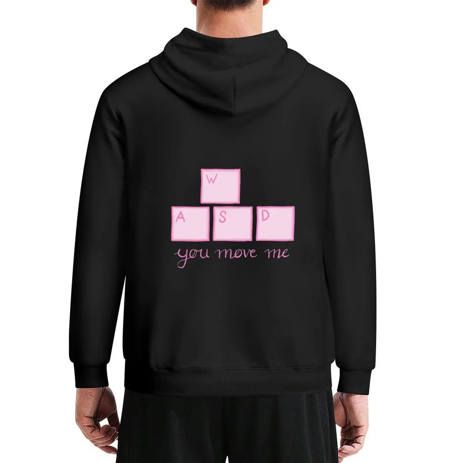 

You Move Me - WASD Hoodie mens clothing korean style clothes graphic t shirts men autumn pullover hoodies