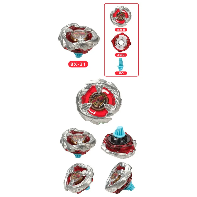 Meistverkaufte BX-01-UX-13 DX-Serie Gyro-Tischspielzeuge, Kinder-Kampf-Gyro.