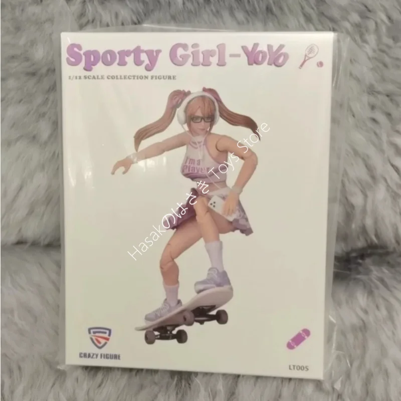 

[IN STOCK NOW]Crazyfigure CFTOYS CRAZY FIGURE LT005 1/12 Sporty Girl-YoYo BODY Mobile Suit Girl Action Figure