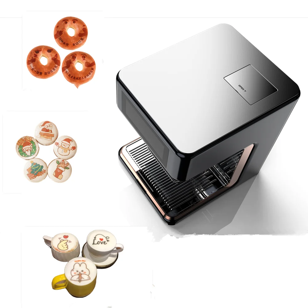 New Arrival 2026 Coffee Face Pictures Selfie Photo Drawing Food Printing Machine Coffee Printer for Coffee Store