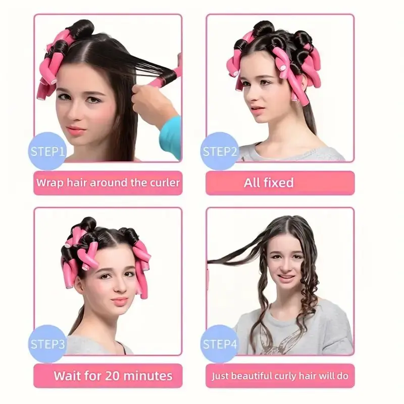 Perm Curling Bars, Hair Curling Sticks, Hair Care Manual Hair Rollers, For Beauty & Personal Care