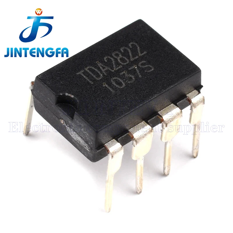 20PCS TDA2822 DIP-8 TDA2822L TDA2822N 1.8V - 12V 1W LINEAR INTEGRATED CIRCUIT DUAL LOW VOLTAGEPOWER AMPLIFIER IC