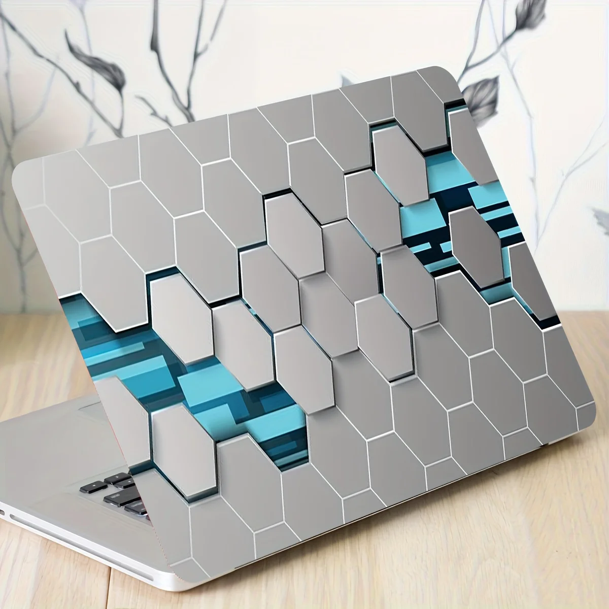 2-Pack Tech Laptop Art Decal Case, Universal Netbook Skin Laptop Skin Sticker Decal Waterproof and Scratch Resistant