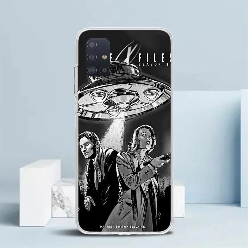 The X Files I Want to Believe Silicon Call Phone Case For Samsung Galaxy A51 A50S A71 A70 A41 A40 A31 A30 A21S A20E A10 A6 A7 A8