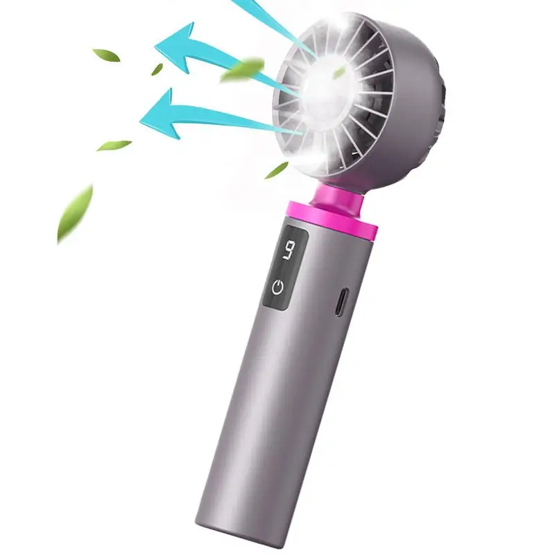 

Mini Fan Handheld USB Charging Hand Held Fan Pocket Fan Personal Fans With Long Battery Life For Traveling