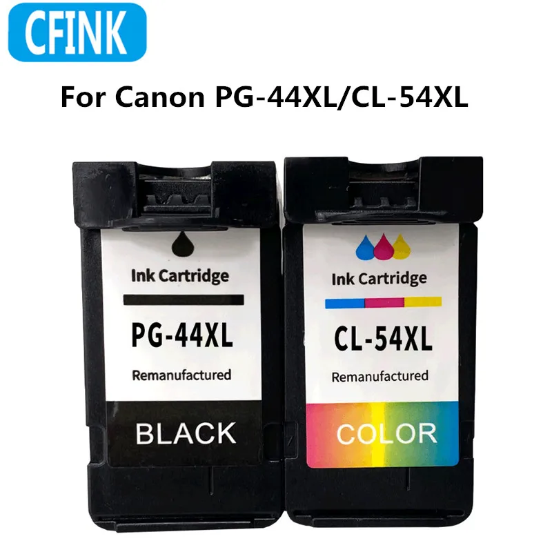 PG44XL CL54XL cartucho de tinta compatibles Canon PG-44XL CL-54XL For CANON E401 E402 E461 E471 E481 E3110 Printer