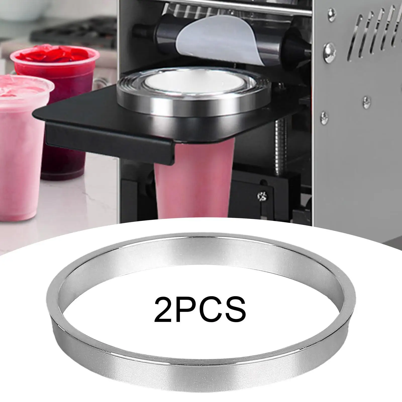 Bubble Tea Cup Sealing Machine Rings Sturdy Aluminum Gasket Washer Replacement for