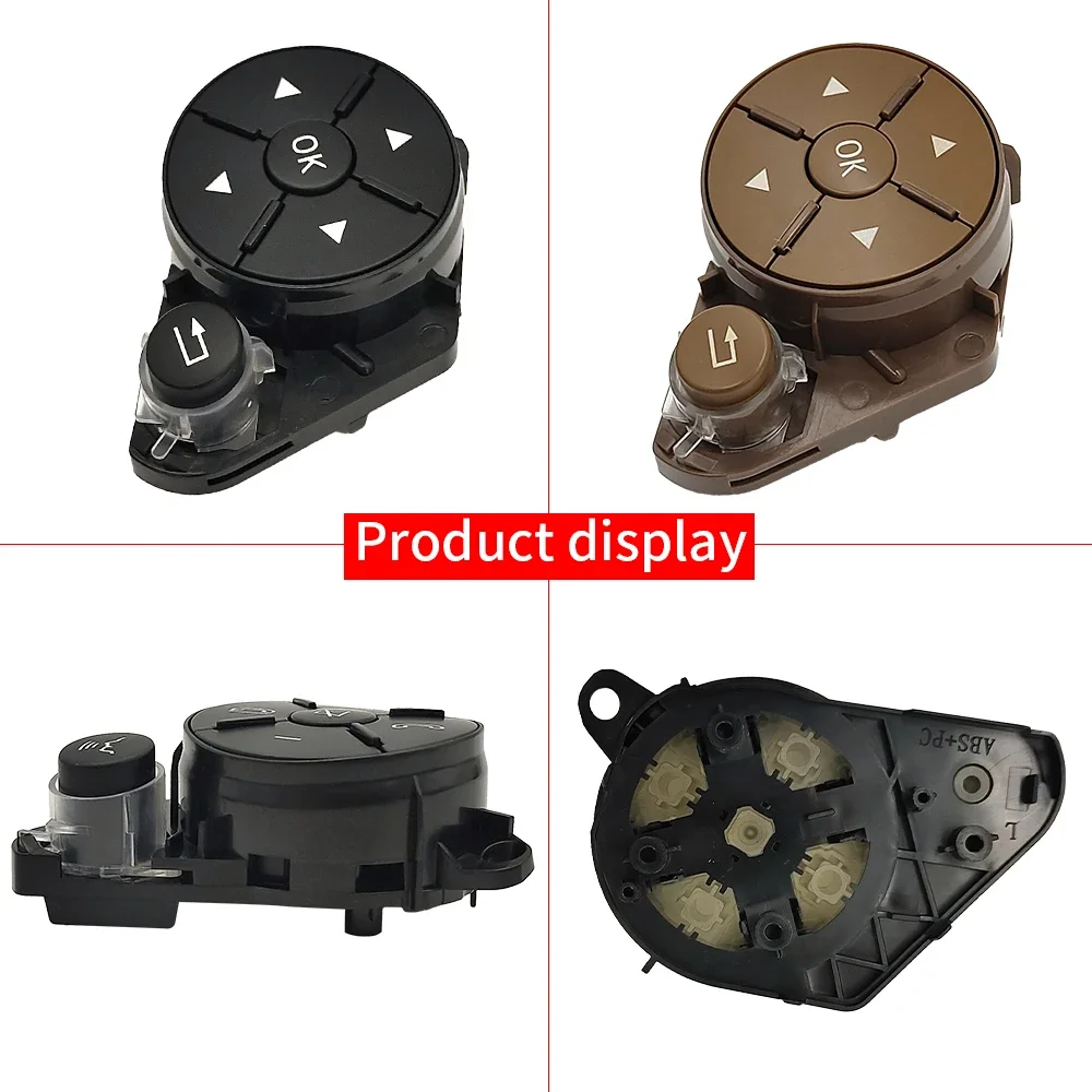 For Mercedes W204 X204 W212 Car Steering Wheel Control Buttons Cover For Benz C GLK E Class C200 E260 GLK300 2048210351 - Image 4