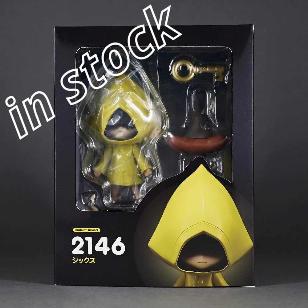 

【In Stock】Little Nightmares Anime Game Figure Six Pvc Model Cartoon Game Character Nendoroid 2146 Desktop Decorative Ornaments