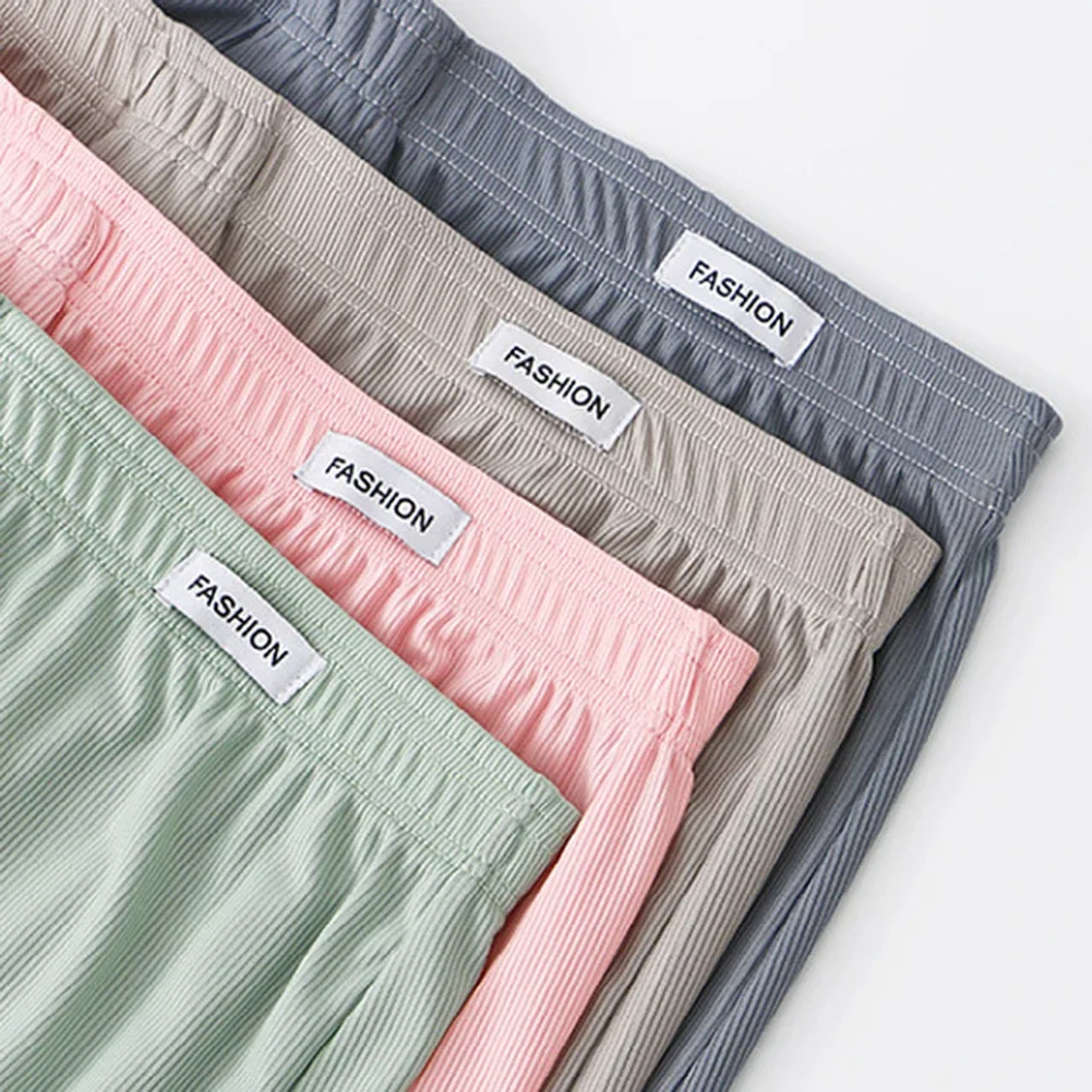 Green Grey Color Men Daily Casual Underwear Middle Waist Panties Boxers Briefs Hot Sale Loose Running Shorts