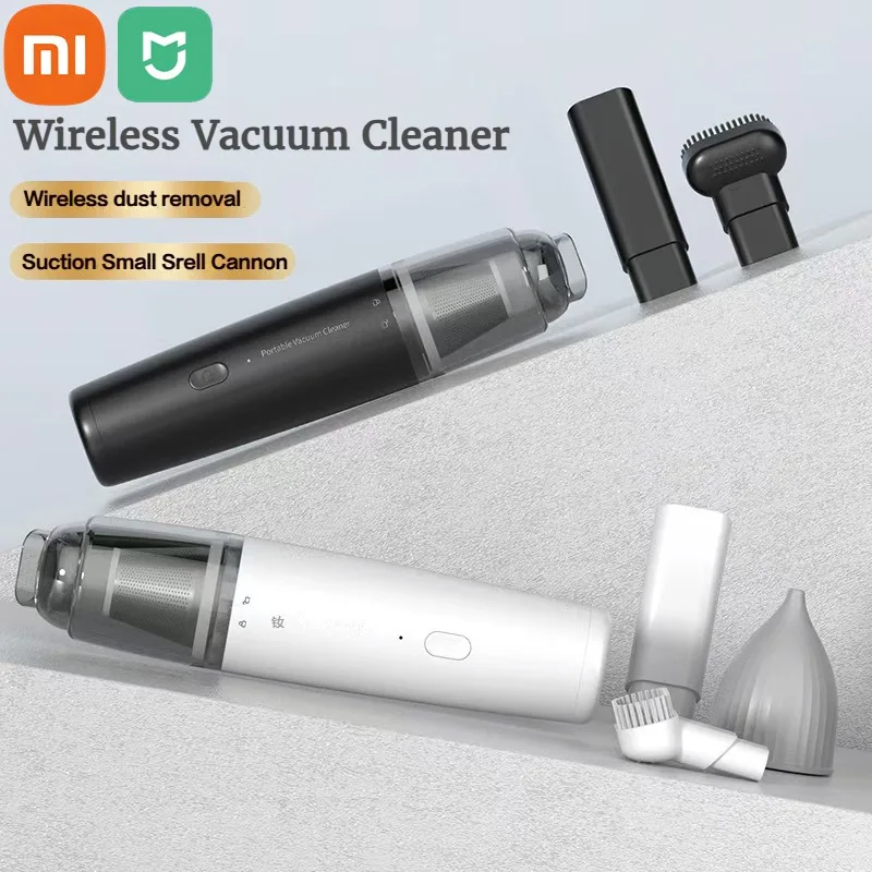 

XIAOMI MIJIA Handheld Portable Mini Vacuum Cleaner For Home Wireless Powerful Dust Remover Deep Cleaning Car Vacuum