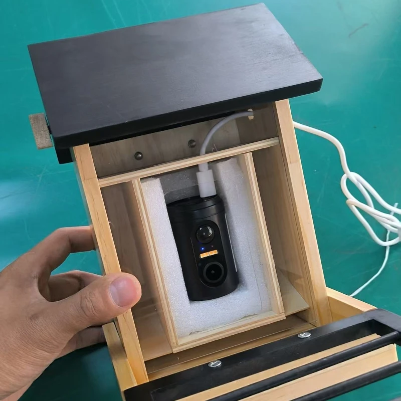 Comedero Inteligente para Pájaros con Cámara WiFi 1080P, Dispositivo de Observac