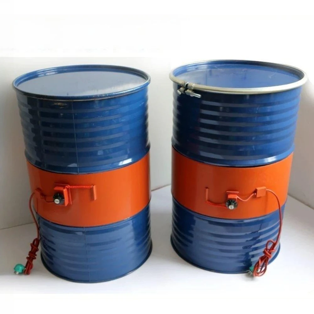 2000W 1740x250mm Electric Oil Drum Silicone Heating Belt Silicone Band Drum Heater DIY Silicone Rubber Heater