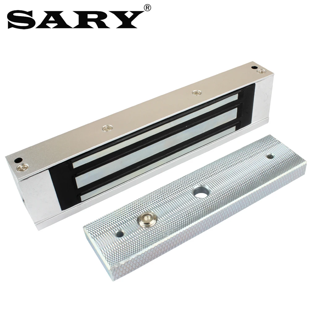 Access control electromagnetic lock 180KG Single Door waterproof magnetic lock DC12V iron door wooden door electric lock