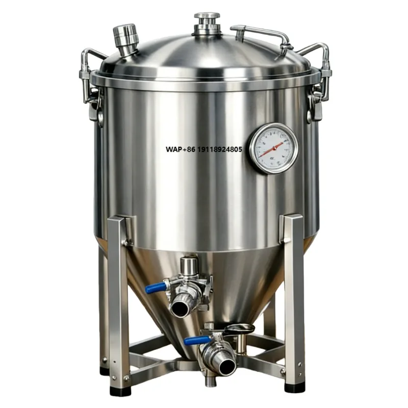 Stainless Steel Conical Fermentation Tank for Beer & Wine Brewing