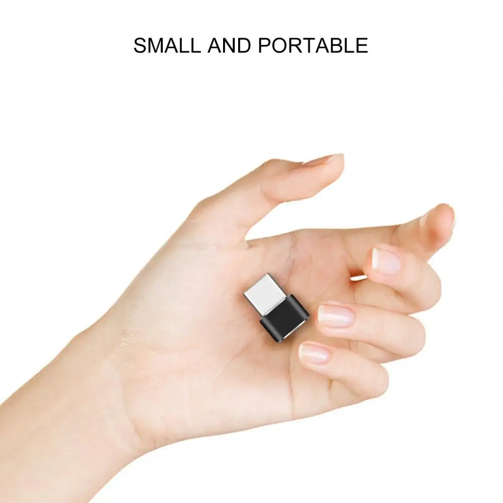Adaptor Tipe C Tipe Solid Ke USB Converter 2 In 1 Mini Awet Adaptor Data Ponsel OTG