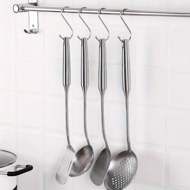 1-20pcs MultiPurpose Magnetic S Shaped Stainless Steel Hooks Hangers For Kitchen Bathroom Garage Office Closet Wall Decoration