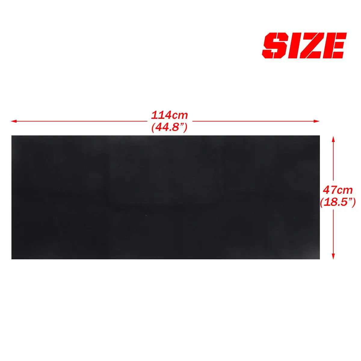 Black Cooker Hood Extractor Activated Carbon Filter Cotton for Smoke Exhaust Ventilator Home Kitchen Range Hood Parts 47x114cm