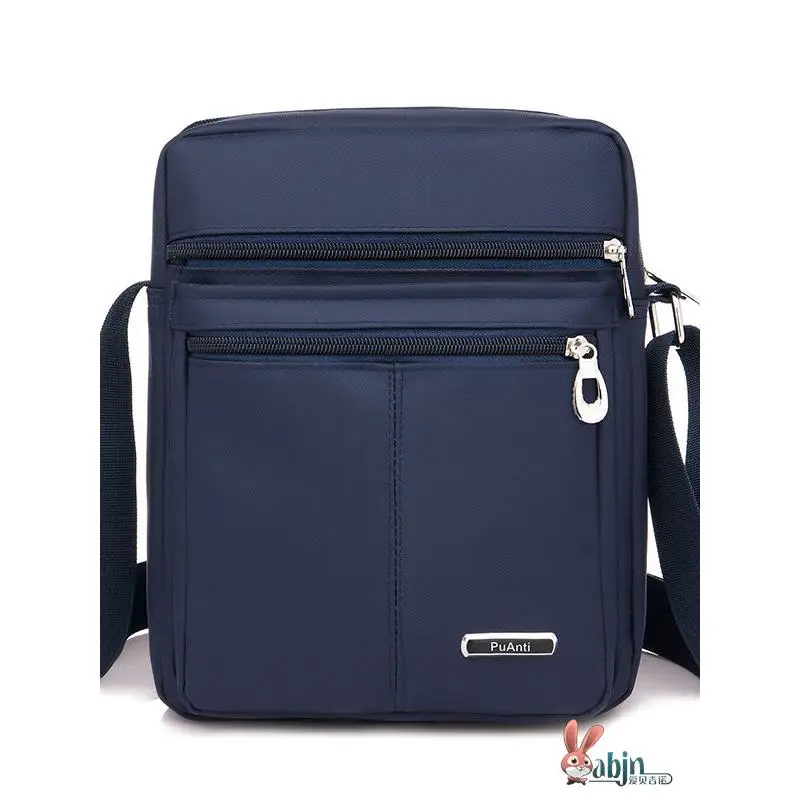 

New Men's Oxford Cloth Single Shoulder Bag Waterproof Casual Crossbody Travel Bag Large Capacity Leisure Backpack