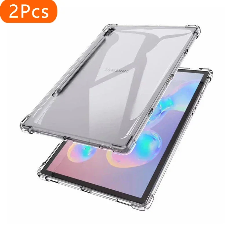 2Pcs Tablet Case For Samsung Galaxy Tab S8 S9 ultra 14.6 SM-X910 2023 Soft TPU Cover Tab S9 S8 S7 11