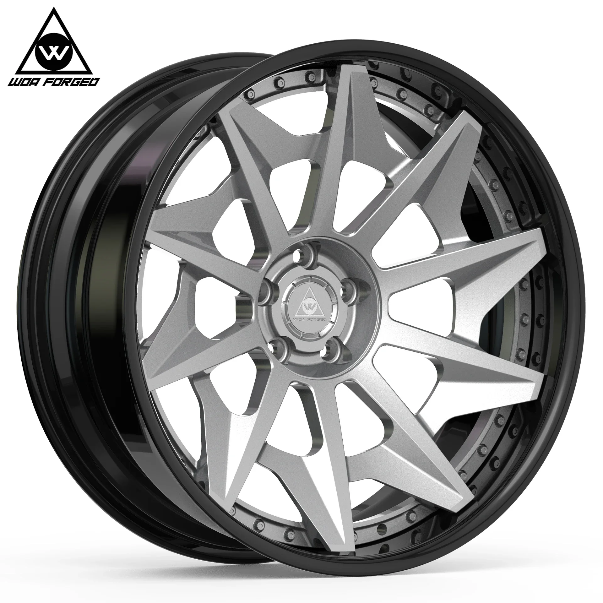 

Лидер продаж, пассажирские автомобильные алюминиевые сплавы, двухсекционные вращающиеся диски, легкие кованые колеса