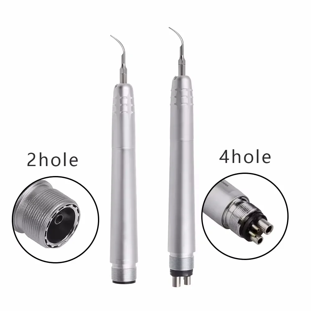 Dental Products Midwest Dental Ultrasonic Air Scaler 2/4 Holes Scaler Handpiece With 3 Tips For Dental Equipments