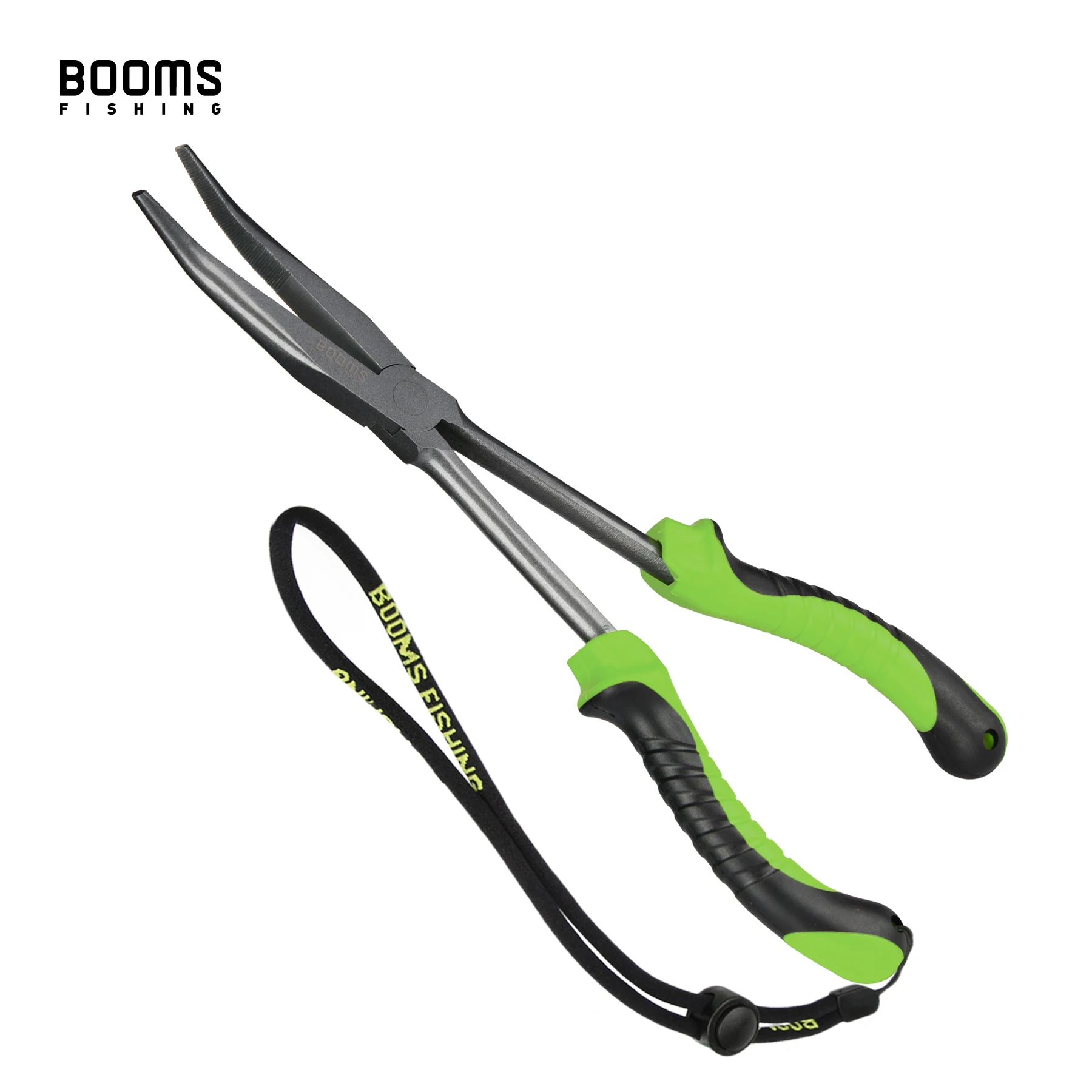 Booms Fishing F05 Angelzange, 28 cm langer Nasenhakenentferner mit Anti-Verlust-Hängeband, Kohlenstoffstahl, Salzwasser-Tackle-Werkzeug – Detail 6