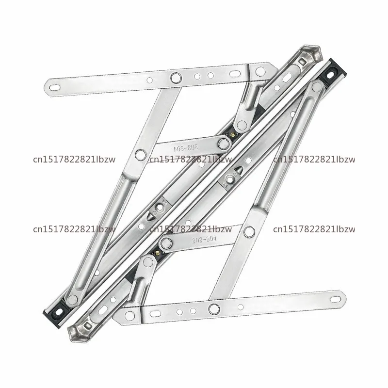 1Pc  Stainless Steel Four-link Slide Stay Flat Open Doors Window Stopper Bracket Door Hinge Window Fittings Support Wind Braces