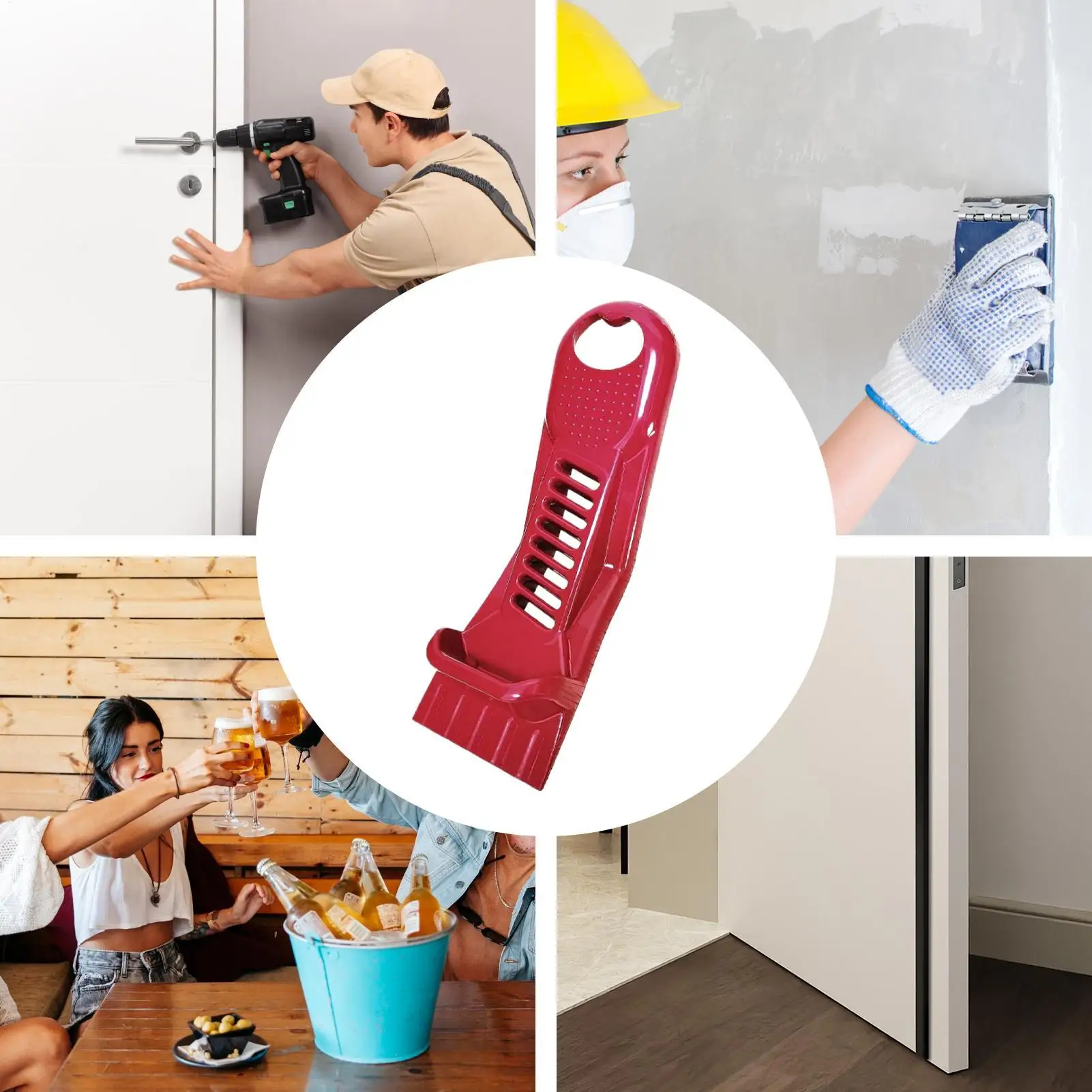 

Многофункциональный подъемник для гипсокартона с открывалкой для бутылок, инструмент для монтажа, ремонта, домашнего обустройства, строительных работ и работ на стройплощадке