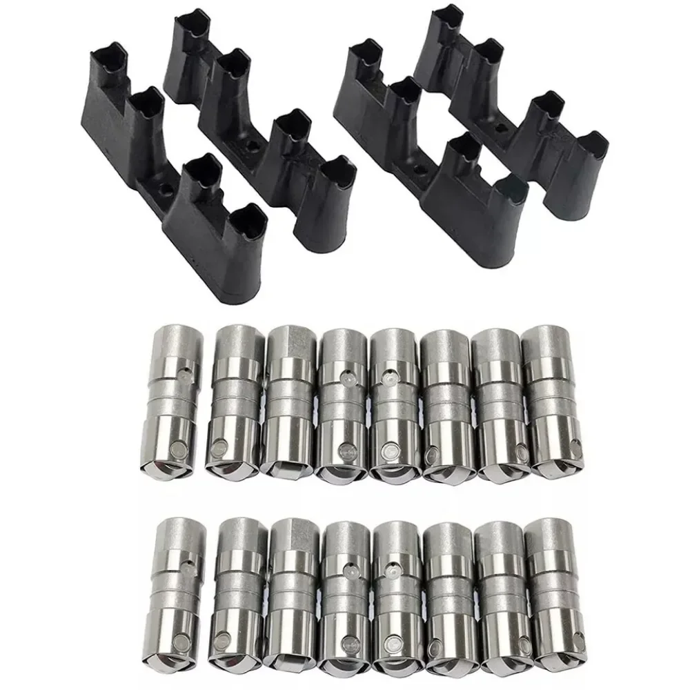 Engine Part Lifters With Guide Trays Set Fit For Chevrolet Express 1500 GMC Savana LS LQ  LS1 LS2 LS3 4.8 5.3 5.7 6.0L 86-14