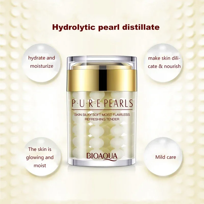 Máscara De Dormir Pure Pearl Essence, Cuidados Com A Pele Do Rosto, Reabastecimento, Creme Facial Coreano, Clareamento, Hidratação, Máscaras Noturnas, 120g