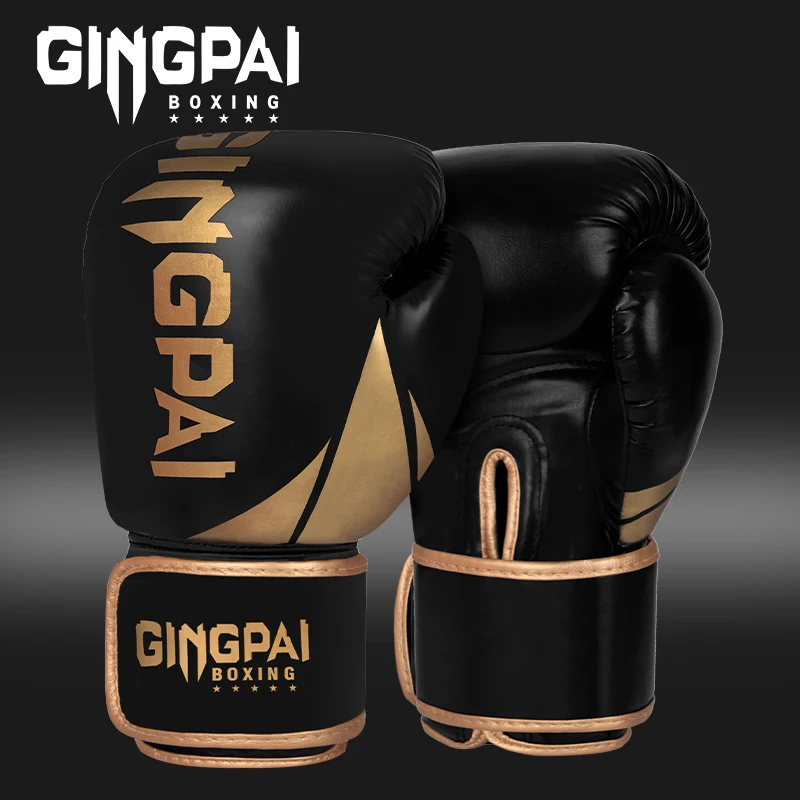 New Pro Boxing Gloves For Women Men Sanda Training Sandbags Taekwondo Muay Thai Combat Fight Adults Kickboxing Gloves