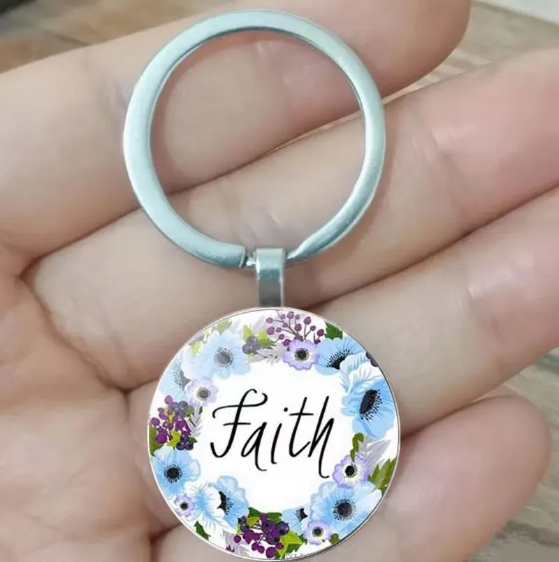 Bible Psalms Keychain Keychain Keychain Inspirational Quotes