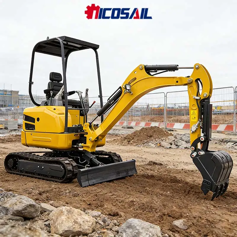 

EPA Certified Industrial Mini Excavator, Crawler Design for Construction, Farm and Animal Husbandry