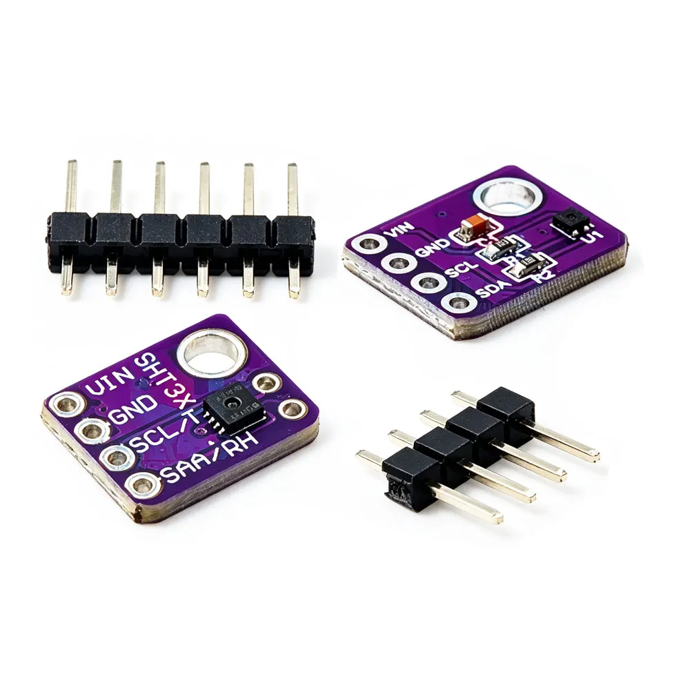 GY-SHT30-D GY-SHT31 SHT35 SHT40 SHT41 SHT45 Cyfrowy czujnik temperatury i wilgotności (T/H) 1.8V do 3.6V