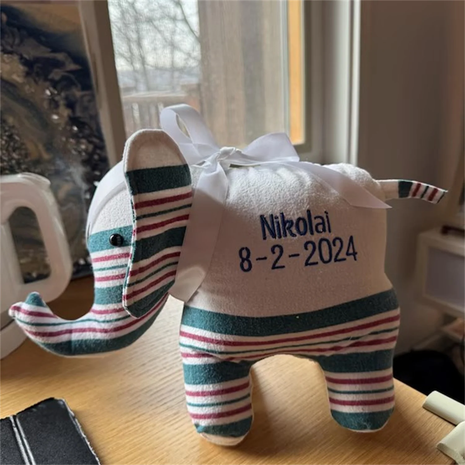 Elephant-memoire-elephant-souvenir-elephant-de-couverture-bebe-elephant-en-peluche-personnalise-cadeau-pour-bebe-cadeau-de-1er-anniversaire