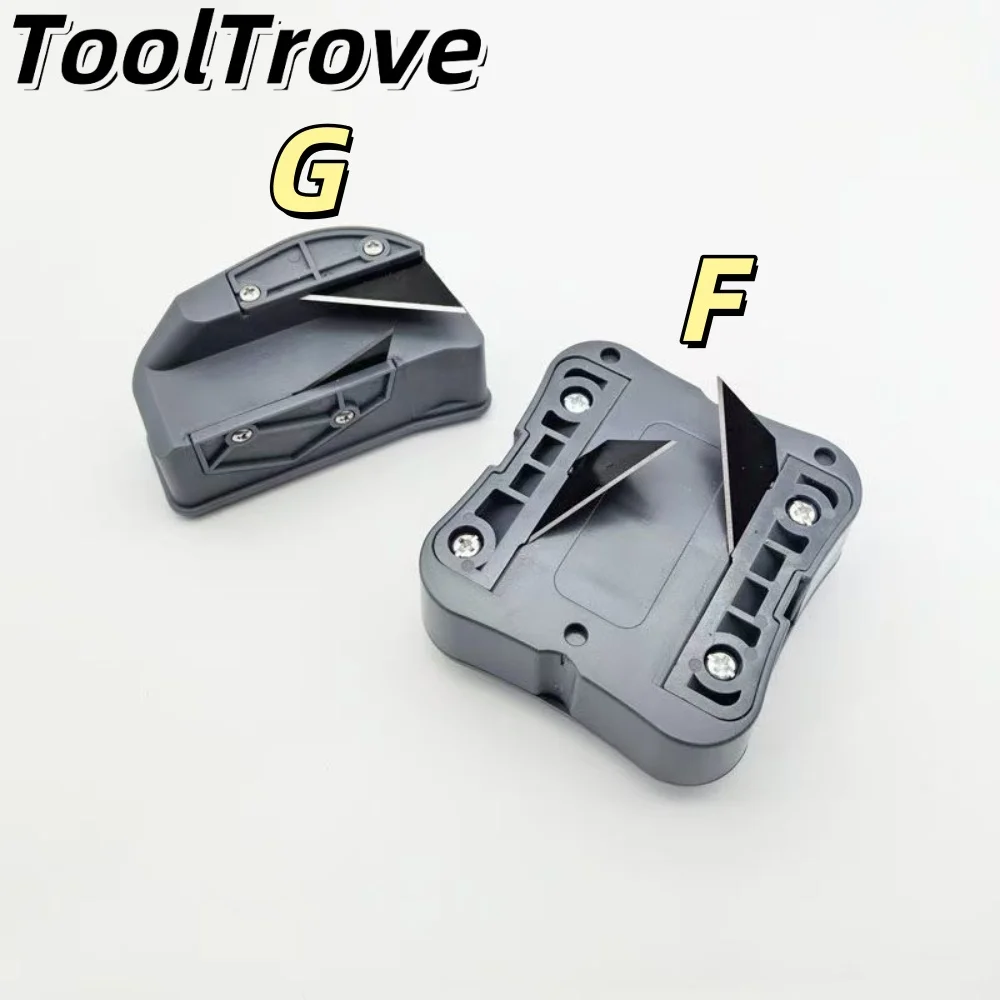 Adjustable Depth & Multi-Angle Chamfer Groover - For L/V-Groove, 45°/90° KT Board Bevel Cutting & Composite Phenolic Board