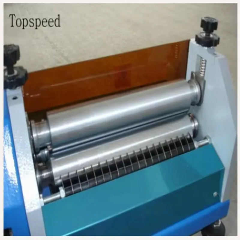 27cm Automatic Glue Machine Coating Machine For Paper Leather Wood