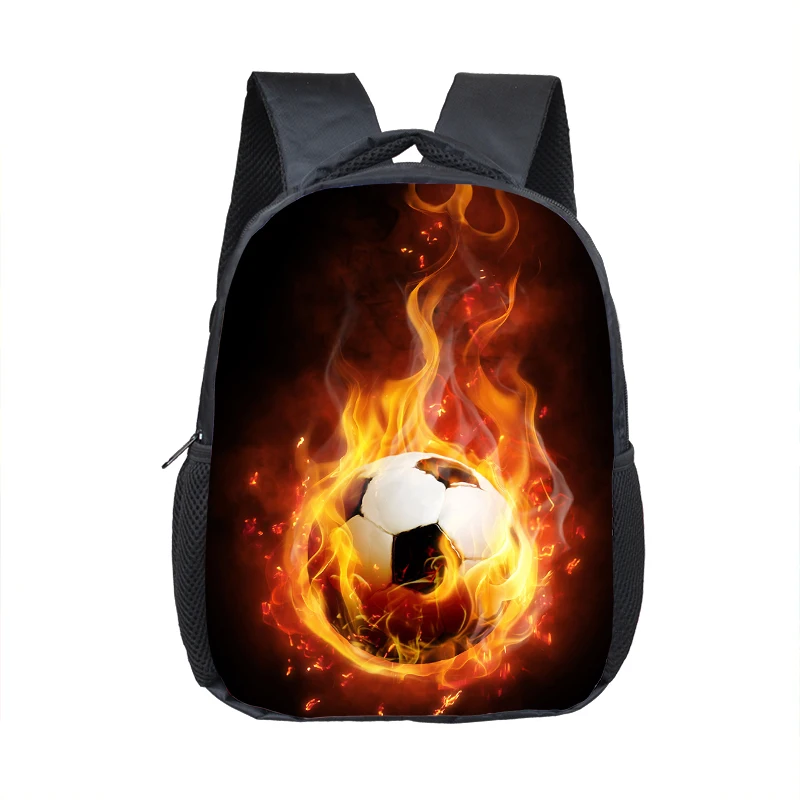 Soccerly Footbally / Volleyball / Basketball Baseball Print Backpack for 2-4 Children Schoolbags Kindergarten Toddler Book Bag