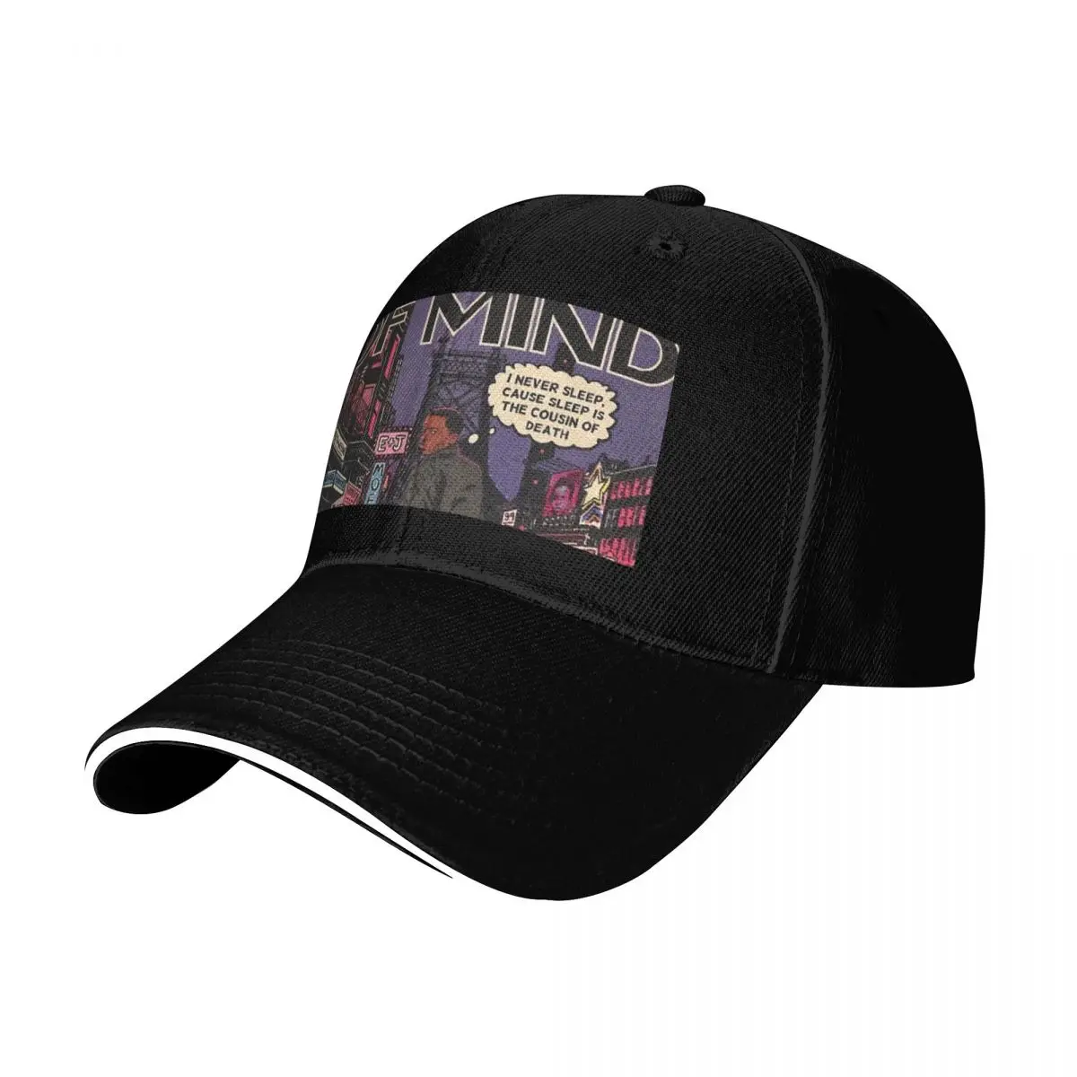 Classic Comic Trend Poster Baseball Cap Moisture Wicking Quick Dry Curved Brim Classic Fit Low Profile Unstructured