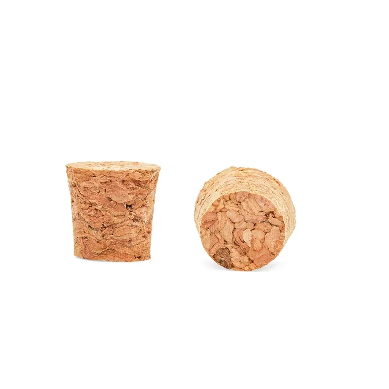 5-10pcs Cork Stoppers, Bottle Cork Stoppers, Wooden Conical Cork Stoppers, Suitable for Bottle Handicrafts and Wine Bottles
