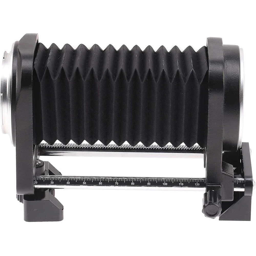 Fotga macro extensão fole dupla pista close-up lente da cavidade da pele para canon eos r3 r5 r6 r7 r10 rp r5c rf-mount câmera fole