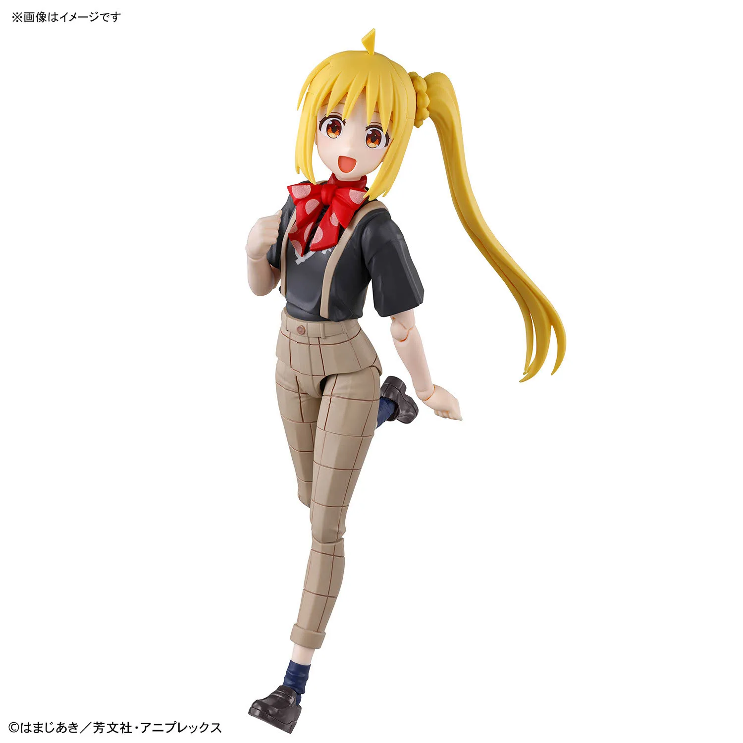 BANDAI 30MP BOCCHI THE ROCK! Ijichi Nijika Anime Action Figures Assembly Model Collection Toy view 5