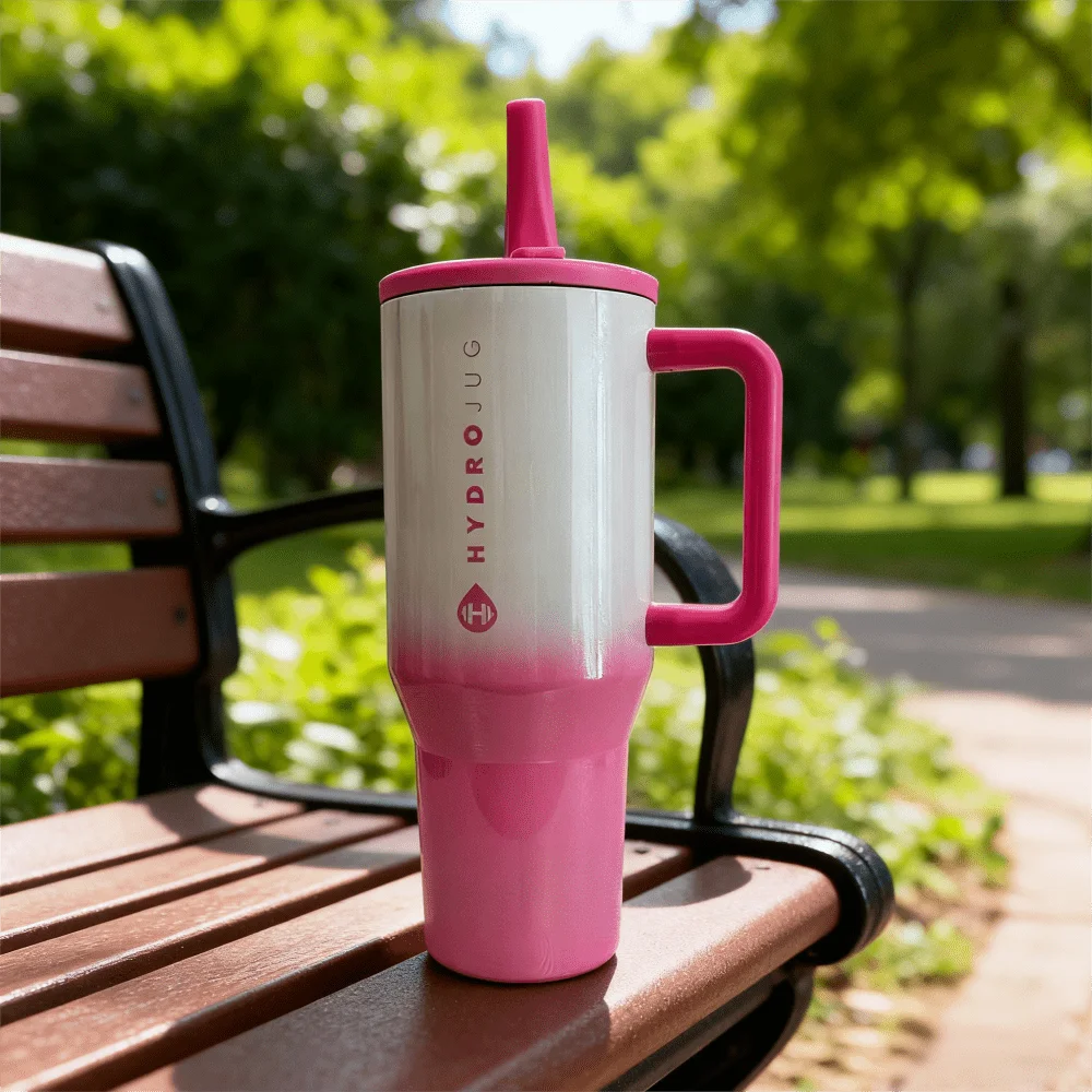 Gradient Design32 Oz Large Capacity Stainless Steel Vacuum Insulated Travel Mug An Excellent Choice For Valentine's Day Gifts, A