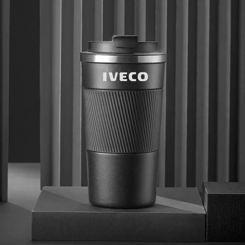 510ml 304 Stainless Steel Coffee Cup Thermal Mug For IVECO Banner 3ft X5 Ft 3ft X5ft Car supplies Car accessories