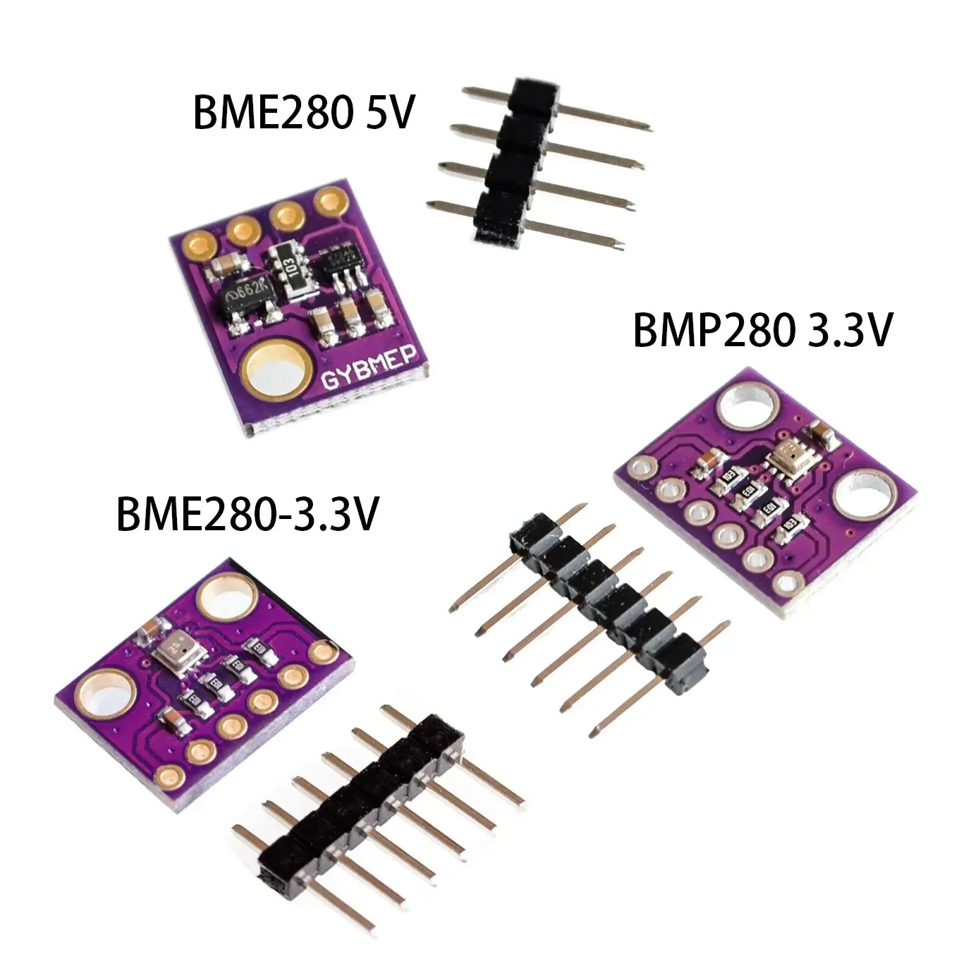 BME280 5V 3.3V Sensore digitale Temperatura Umidità Modulo sensore pressione barometrica I2C SPI 1.8-5V