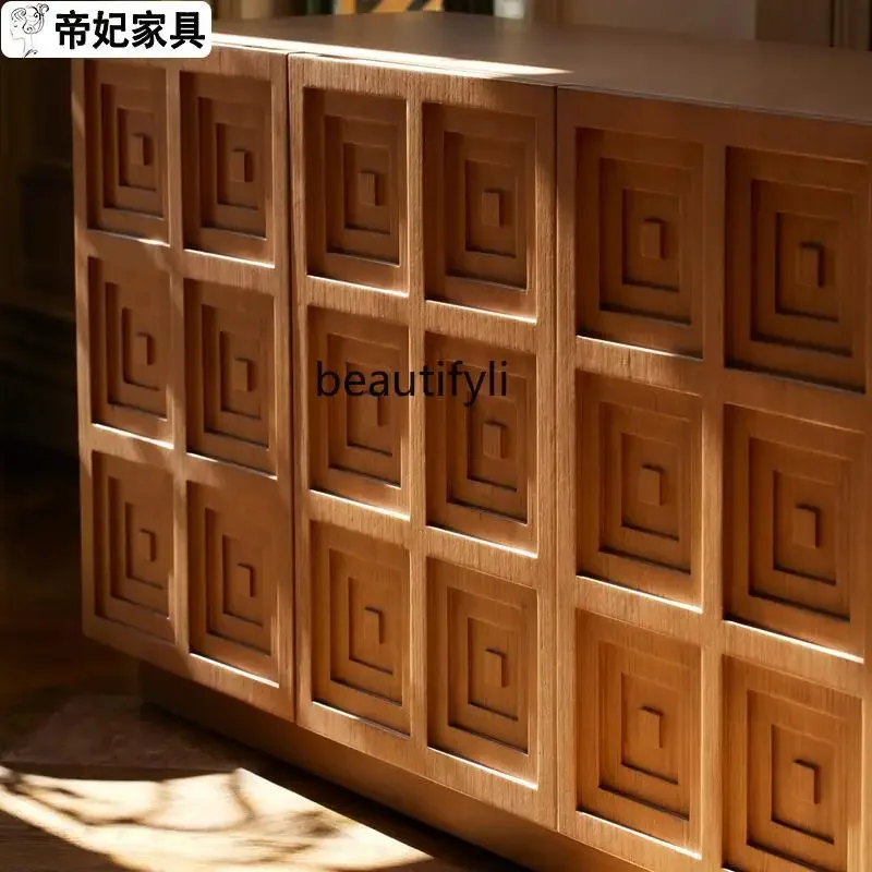 

A4567 Буфет во французском ретро-стиле для небольшой квартиры, дома, ТВ-шкаф, дизайнерская вилла для хранения, винтажный декоративный шкаф