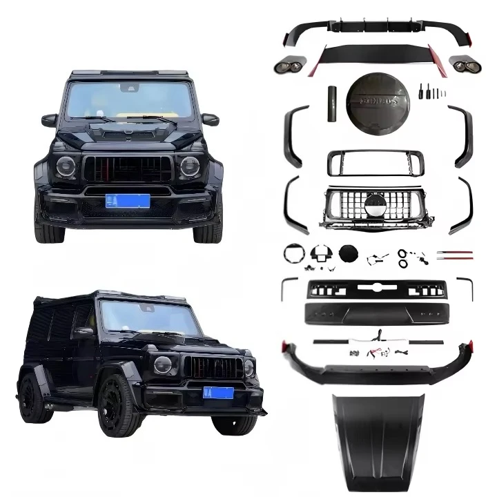 2019-2024 G-Class W464 Upgrade BBS B900 Bodykit with Polypropylene Material and 3M Tape Installation