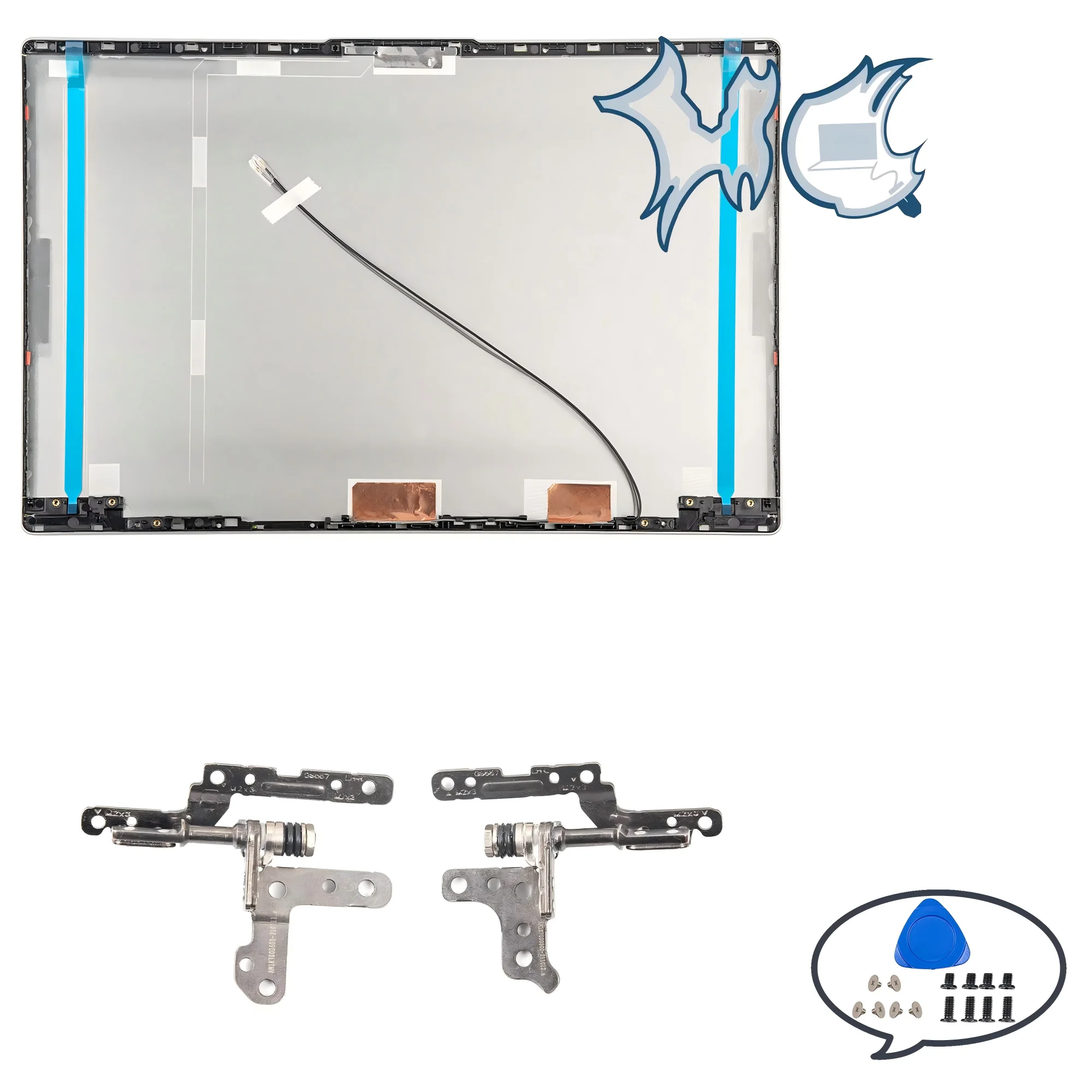 Nieuwe Case Voor Ideapad 5 15IIL05 15ITL05 15ARE05 15ALC05 LCD Back Cover Screen Deksel Voorkant Scharnieren Palmsteun Bodem Shell