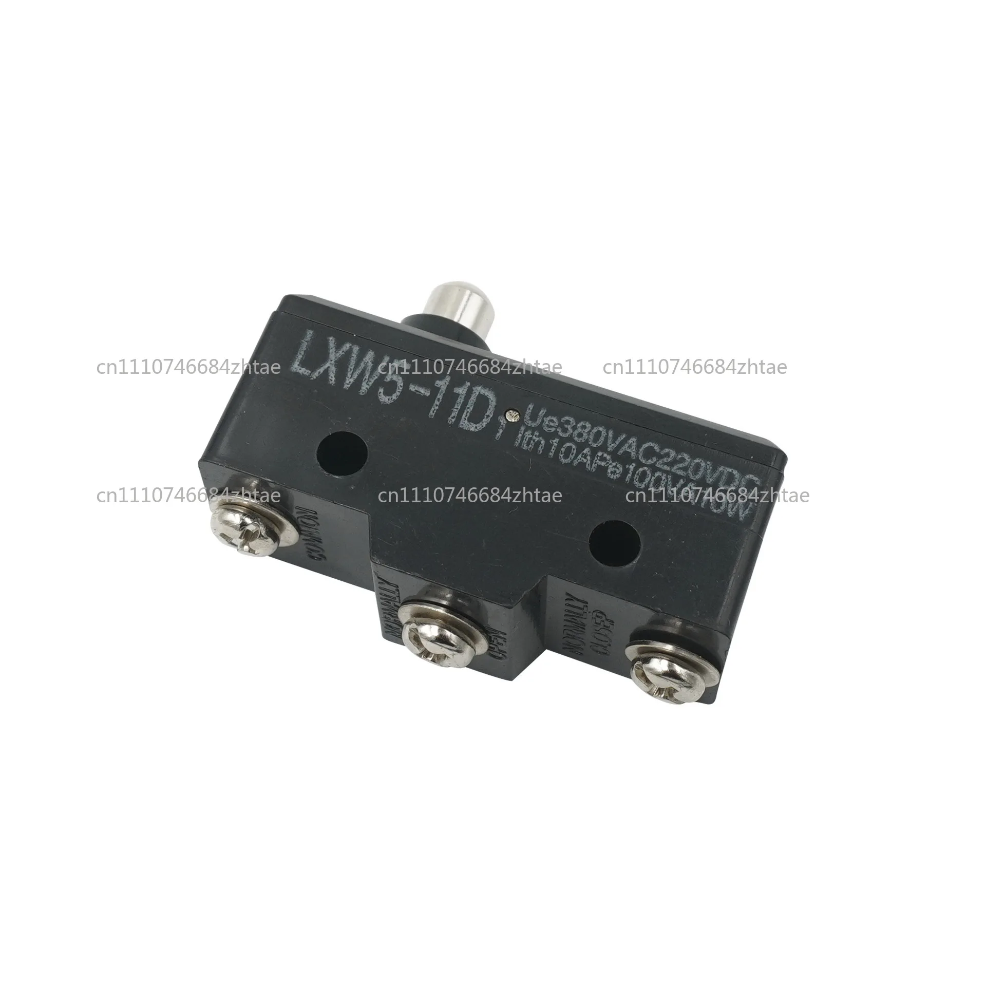 1PC Limit Switch 1NO+1NC(SPDT) Short Push Plunger Actuater Momentary Action 3 Pins AC 380V 3A 100VA  DC 250V LX5-11D